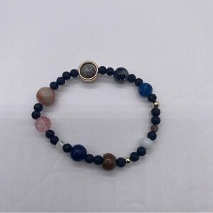 Solar System Bracelet Nine Planets of the Universe Elastic Bracelet‎